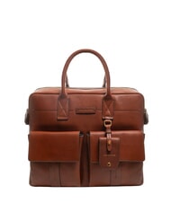 THE BRIDGE SERRISTORI 13" Laptop-Aktentasche aus Leder - Arbeitstaschen
