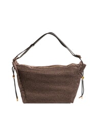 BORBONESE PLISSE Mittelgro&szlig;e Umh&auml;ngetasche - Damentaschen