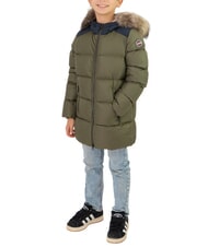 COLMAR E-CONCRETE KIDS Gesteppte Daunenjacke mit Kapuze bush-navyblue-vulca - Kinder Jacken - 1