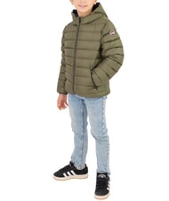 COLMAR E-CONCRETE KIDS Kurze Daunenjacke mit Kapuze Busch-Marineblau - Kinder Jacken - 1