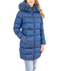 COLMAR DELUXE Lange wattierte Daunenjacke mit Kapuze - Daunenjacken f&uuml;r Damen