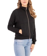 COLMAR CONNECTIVE Sweatshirt mit hohem Kragen und durchgehendem Rei&szlig;verschluss - Sweatshirts Damen