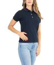 COLMAR MONDAY Damen Poloshirt mit Glitzerdetails, Slim Fit marineblau - Damen-Polo-Shirts/Damen-Polo-Shirt/Damenpoloshirt/Damenpoloshirts - 1