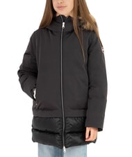 COLMAR PURENESS Daunenjacke aus zwei Materialien mit Kapuze Schwarz - Kinder Jacken - 1