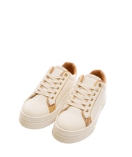 ALVIERO MARTINI PRIMA CLASSE GEO Turnschuhe Wei&szlig; / Geo-Beige - Damenschuhe - 1