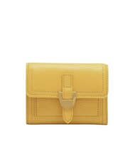 COCCINELLE CAMPUS Kompakte Brieftasche aus geh&auml;mmertem Leder - Brieftaschen Damen