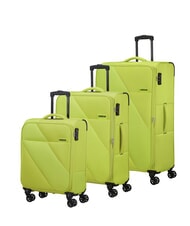 AMERICAN TOURISTER SUN BREAK Set mit 3 Trolleys: Kabine+mittel, gro&szlig; exp - Trolleyset
