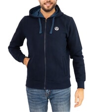 NORTH SAILS PATCH Kapuzenpullover mit durchgehendem Rei&szlig;verschluss - Sweatshirts Herren