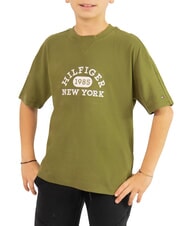 TOMMY HILFIGER TH KIDS Kinder-T-Shirt mit lockerer Passform - Kinder-T-Shirt