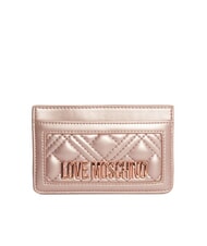 LOVE MOSCHINO QUILTED Flacher Kartenhalter - Brieftaschen Damen