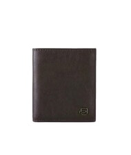 PIQUADRO BLACK SQUARE  Vertikale Lederbrieftasche - Brieftaschen Herren