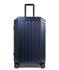 PIQUADRO ALU BLUE SQUARE Mittlerer Trolley - Harte Trolleys