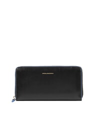 PIQUADRO BLUE SQUARE Gro&szlig;e Geldb&ouml;rse mit Rei&szlig;verschluss - Brieftaschen Damen