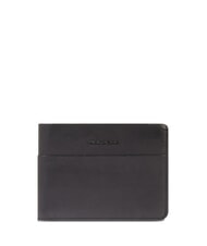 PIQUADRO HARPER Ledergeldb&ouml;rse f&uuml;r Herren Schwarz - Brieftaschen Herren - 1