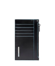 PIQUADRO BLUE SQUARE M&uuml;nzgeldb&ouml;rse / Kartenhalter Schwarz - Brieftaschen Damen - 1