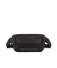 PIQUADRO TRAKAI G&uuml;rteltasche aus Leder und Stoff - H&uuml;fttaschen