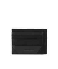 PIQUADRO TRAKAI Flacher Kreditkartenhalter Schwarz - Brieftaschen Herren - 1