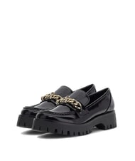 GUESS ALMER Mokassins mit Ketten- und Strasslogo - Damenschuhe