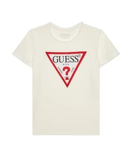 GUESS KIDS Kurzarm-T-Shirt mit Strasssteinen - Kinder-T-Shirt