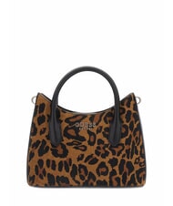GUESS DOMITILLA Handtasche aus St. Animalier-Leder - Damentaschen