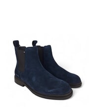 TOMMY HILFIGER FLEXIBLE HILFIGER Wildleder-Ankle-Boots Blau - Herrenschuhe - 1