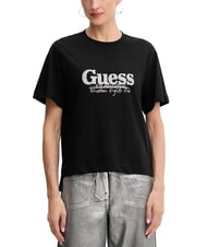GUESS TOUR DATES Baumwoll-T-Shirt - T-Shirts und Tops f&uuml;r Damen