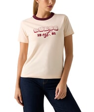 GUESS COLLEGE Baumwoll-T-Shirt - T-Shirts und Tops f&uuml;r Damen