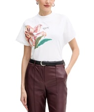 GUESS MOCK Baumwoll-T-Shirt - T-Shirts und Tops f&uuml;r Damen