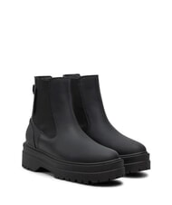 TOMMY HILFIGER RUBBERISED CHEALSEA Stiefeletten mit elastischem Einsatz Schwarz - Damenschuhe - 1