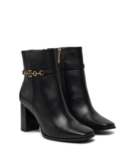 TOMMY HILFIGER TH CHAIN Lederstiefeletten Schwarz - Damenschuhe - 1