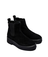 TOMMY HILFIGER MINIMAL Wildleder-Ankle-Boots Schwarz - Damenschuhe - 1