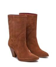 TOMMY HILFIGER MID COWBOY Wildlederstiefel im Texanerstil - Damenschuhe