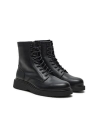 CALVIN KLEIN CK Schn&uuml;rstiefeletten aus Leder ck schwarz - Herrenschuhe - 1