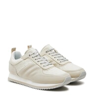 CALVIN KLEIN RUNNER LACE UP SAFF Ledersneakers - Damenschuhe