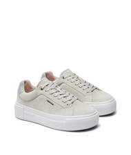 CALVIN KLEIN FLATFORM CUP LACE UP Sneaker aus Wildleder - Damenschuhe