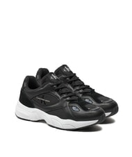 CALVIN KLEIN RETRO TENNIS MIX Turnschuhe Schwarz - Damenschuhe - 1
