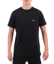GUESS BASIC PIMA T-Shirt aus Stretch-Baumwolle jetbla - Herren-T-Shirts - 1