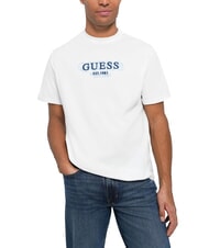 GUESS SMALL LOGO Kurzarm-T-Shirt in regul&auml;rer Passform - Herren-T-Shirts