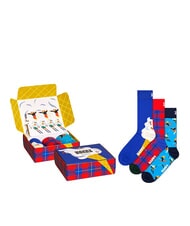 HAPPY SOCKS DOWNHILL SKIING Geschenkbox mit 3 Paar Socken - Damenstr&uuml;mpfe