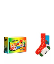 HAPPY SOCKS BEACH LIFE Geschenkset mit 2 Paar Socken - Herrensocken/Herrenstr&uuml;mpfe