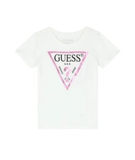 GUESS KIDS T-Shirt mit Dreieck-Logo - Kinder-T-Shirt