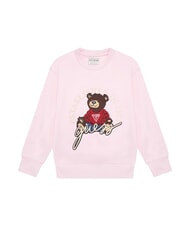 GUESS KIDS ACTIVE M&auml;dchen-Sweatshirt mit Rundhalsausschnitt Zuckerwatte rosa - Sweatshirts Kinder - 1