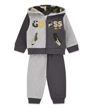 GUESS KIDS MINI ME Trainingsanzug mit Kapuze und Hose Grautonkombination - Strampler und Baby-Outfits - 1
