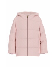 GUESS KIDS MINI ME Wattierte Daunenjacke mit Kapuze durchgehend pfingstrosenrosa - Kinder Jacken - 1