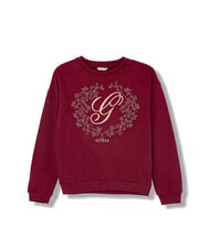 GUESS KIDS M&auml;dchen-Sweatshirt mit Rundhalsausschnitt Ballsaal rot - Sweatshirts Kinder - 1