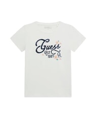 GUESS KIDS Kurzarm-T-Shirt f&uuml;r M&auml;dchen mit Aufdruck - Kinder-T-Shirt