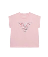 GUESS KIDS Kurz&auml;rmeliges T-Shirt mit Pailletten - Kinder-T-Shirt
