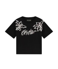 GUESS KIDS Kurz&auml;rmeliges T-Shirt mit Applikationen - Kinder-T-Shirt