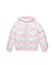 GUESS KIDS Wattierte Jacke mit Kapuze Regenbogen-Multi-Kombination - Kinder Jacken - 1