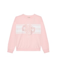 GUESS KIDS Sweatshirt mit Rundhalsausschnitt, Logo und Strasssteinen - Sweatshirts Kinder